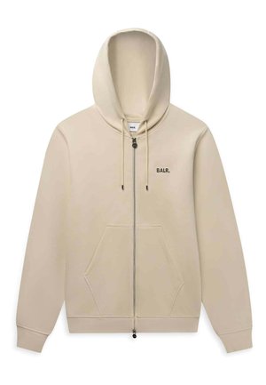 Q-SERIES REGULAR FIT ZIP THROUGH - Sweatjacke - white swan