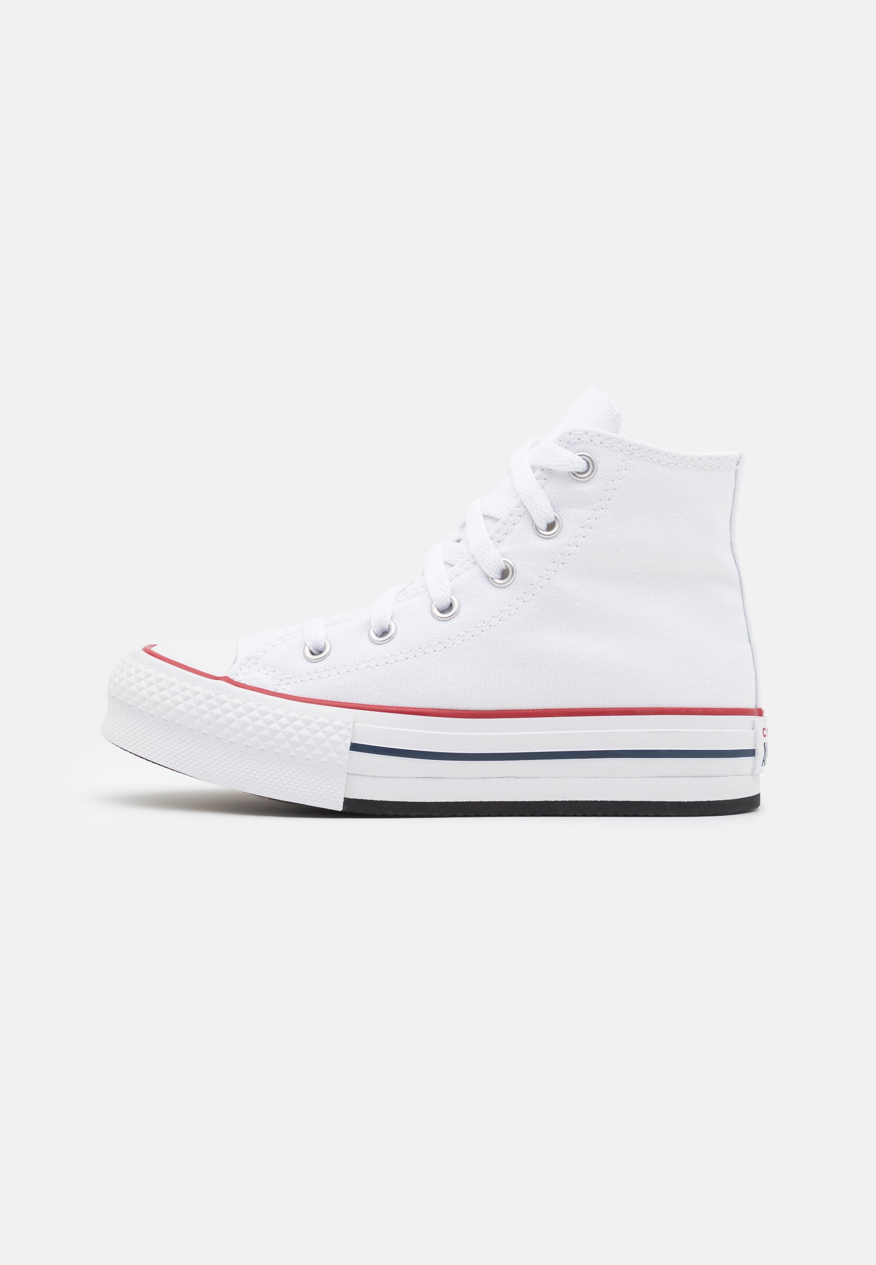 Converse CHUCK TAYLOR ALL STAR LIFT CANVAS PLATFORM UNISEX - Sneaker high -  white/garnet/navy/weiß