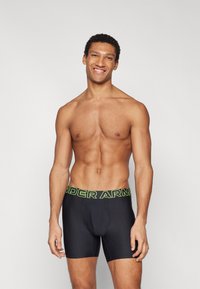 Under Armour PERFORMANCE 3 PACK - Ozke boksarice - black/steel/castlerock