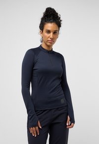 Jack Wolfskin COMMUTE HZ W - Longsleeve - dark navy