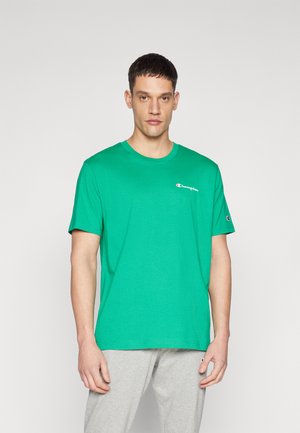 ICONS CREWNECK WITH SMALL LOGO - Camiseta estampada - green