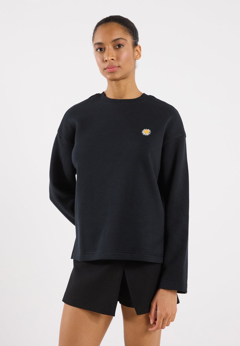 Even&Odd by Zalando - Sweatshirt - jet black, Enlarge