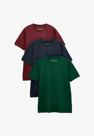 Tom Joule, 3 PACK - T-shirts basic - navy port green
