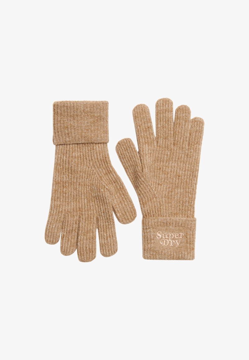 Superdry & Co SOFT - Guantes - toasted coconut brown