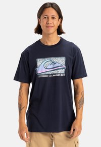 Quiksilver RETRO FADE SS - Camiseta estampada - ktp0
