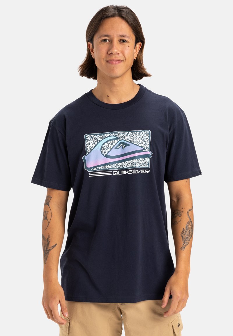 Quiksilver RETRO FADE SS - Camiseta estampada - ktp0