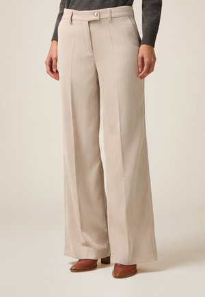 PALAZZO - Pantalon classique - beige
