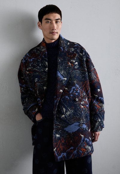 Henrik Vibskov DIMOUT COAT - Īss mētelis - black