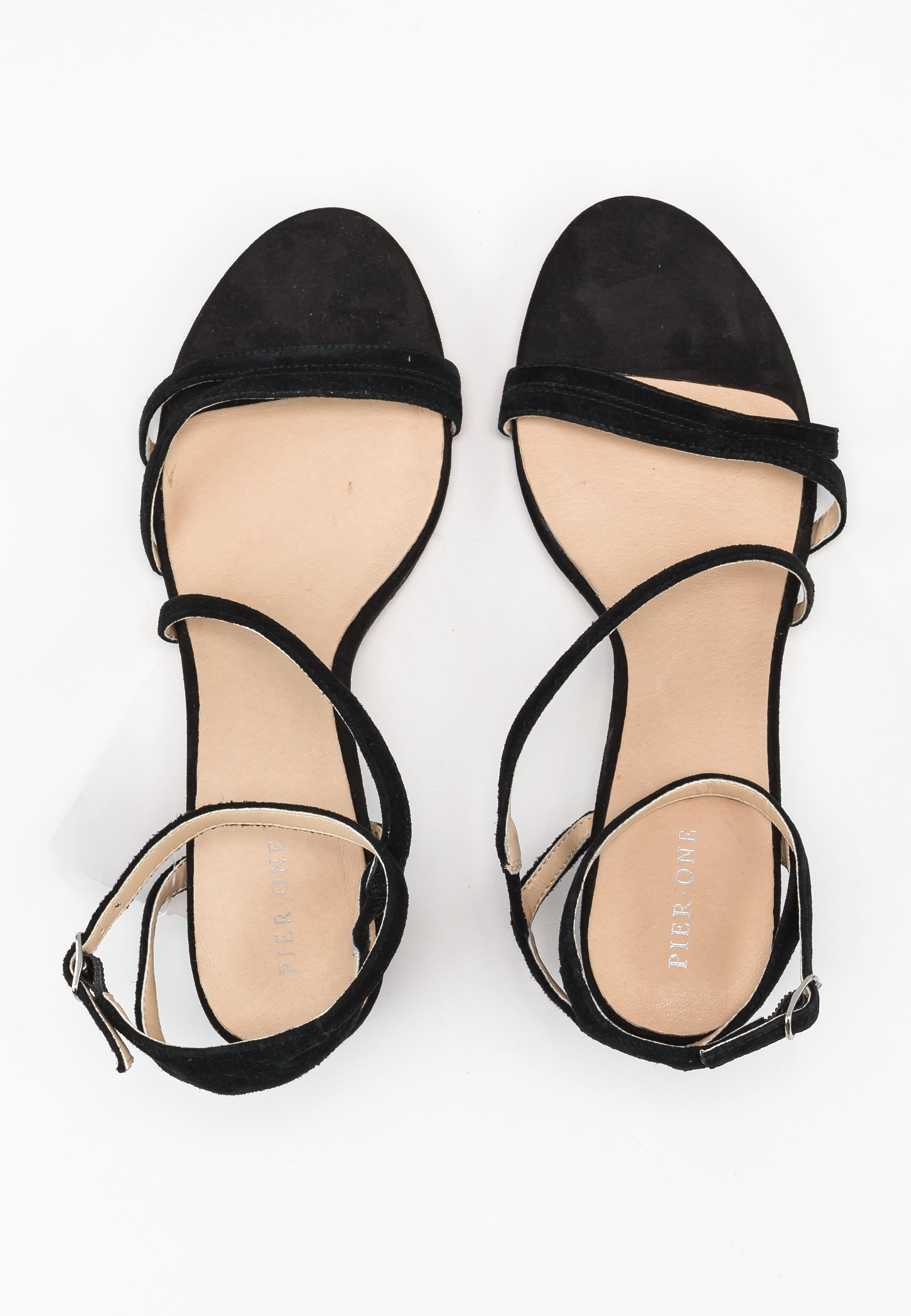 Pier One Sandali con tacco - black/nero - Zalando.it