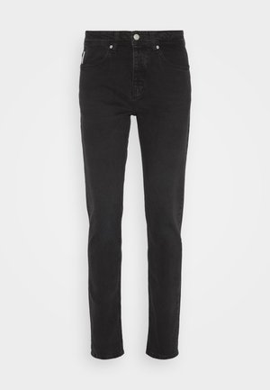 Marc O'Polo DENIM 5-POCKET REGULAR WAIST COVERED  - Jeans Slim Fit - multi/greyish worn out black