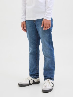 Jack & Jones Junior JJIGLENN JJORIGINAL - Traperice uskog kroja - blue denim