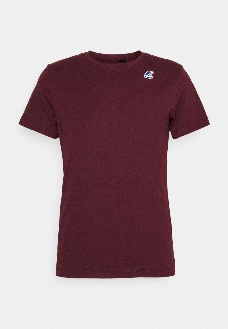 K-Way LE VRAI EDOUARD UNISEX - T-shirt básica - red amaranto