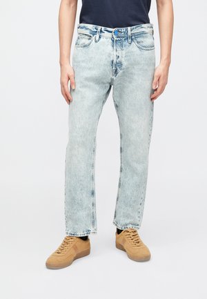 Jack & Jones JJICHRIS JJORIGINAL  - Plati džinsi - blue denim