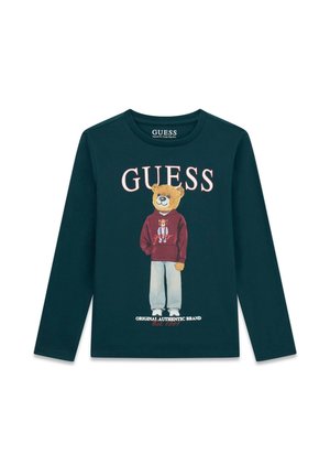 Guess, LS T-SHIRT UNISEX - Langarmshirt - dark jade