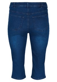 Zizzi Farkkushortsit - dark blue