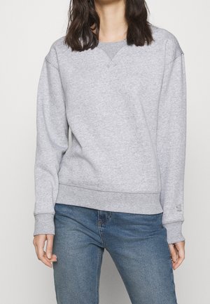 Sweater - mottled light grey