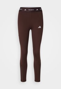 TF STASH 1/1 L - Leggings - shadow brown