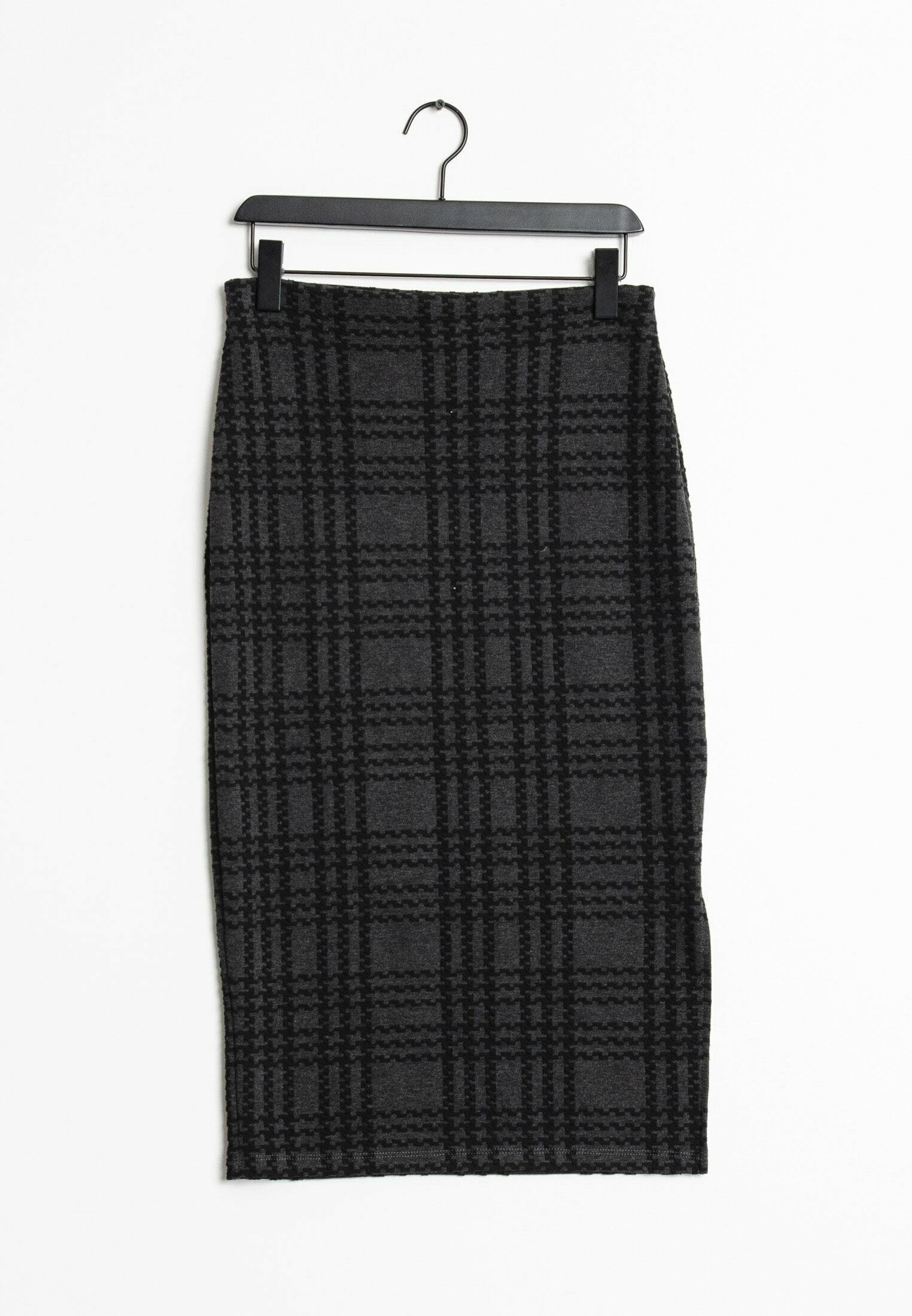 Jupe Crayon Marks And Spencer Grise - Femme Taille 12 - Mélange Laine - Occasion Parfait état