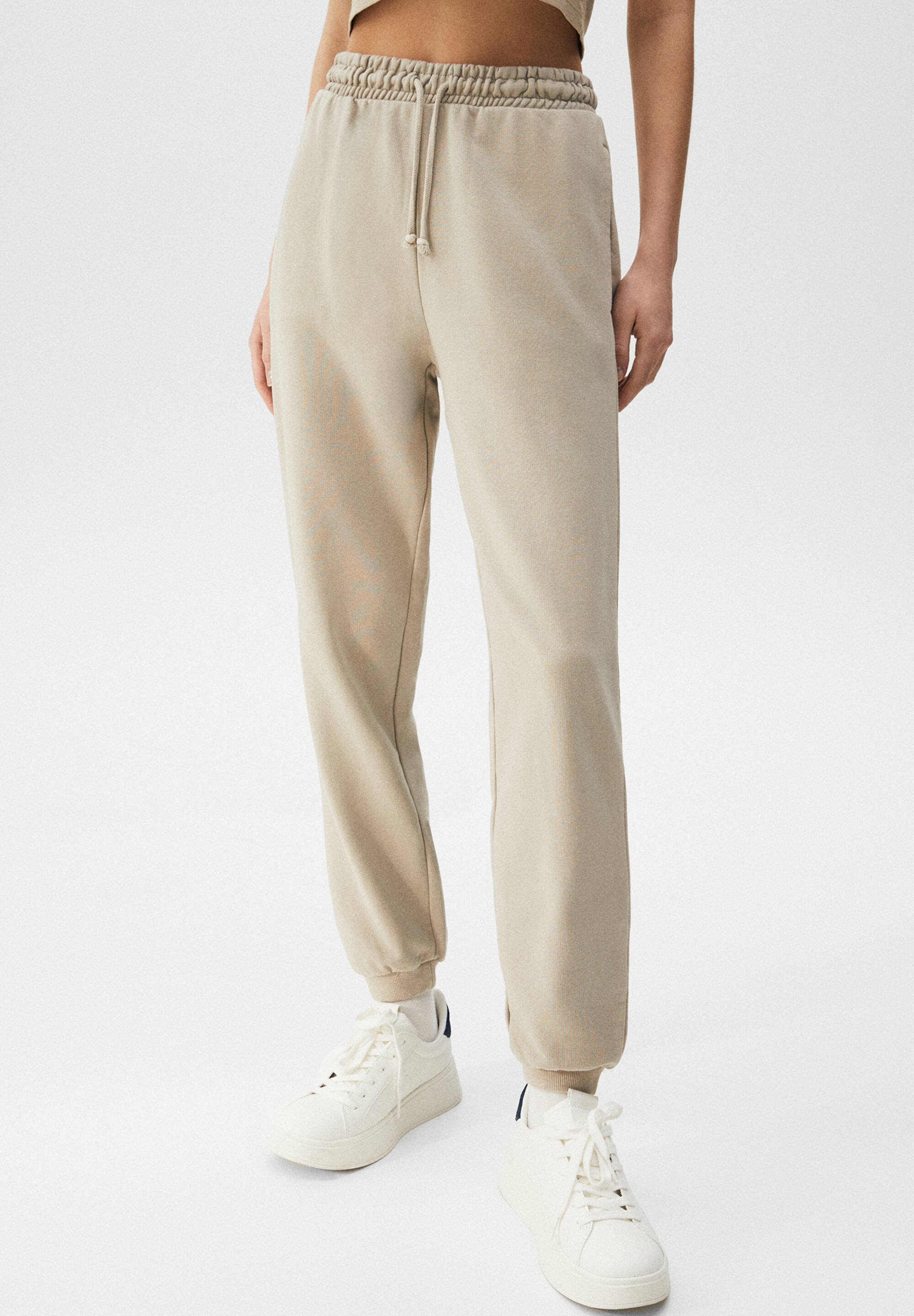PULL\u0026BEAR BASIC - Pantaloni sportivi - light grey/grigio chiaro - Zalando.it