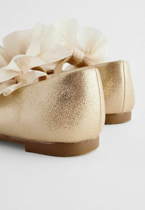 BOW MARY JANE – Lauflernschuh – gold