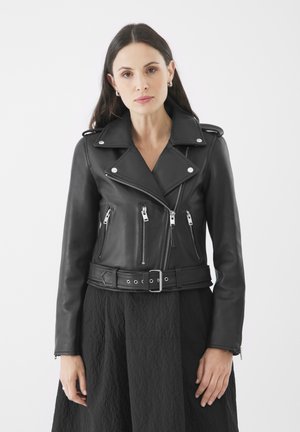 KATIE BIKER - Leren jas - schwarz