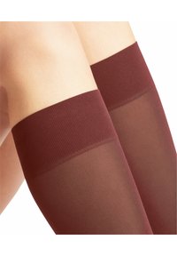 FALKE Pure Matt 50 Denier semi-opaque - Kniekousen - rust (8214)