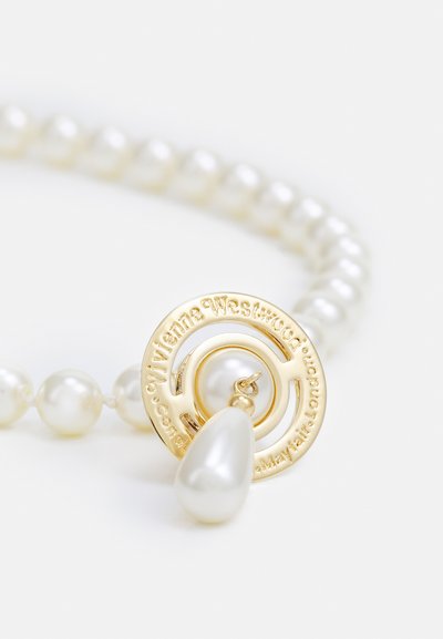 Vivienne Westwood ONE ROW DROP CHOKER - Κολιέ - gold-coloured