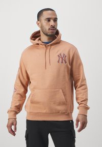 New Era MLB NEW YORK YANKEES WORLD SERIES HOODY - Vereinsmannschaften - beige