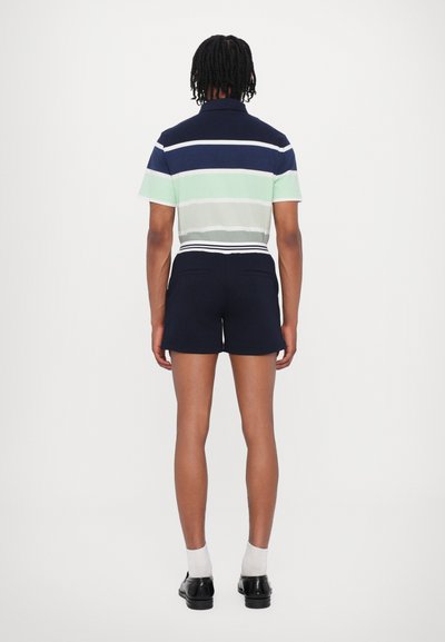 Ron Dorff TENNIS STRIPED WAIST - Short - navy