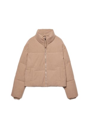 Winterjacke - mottled brown