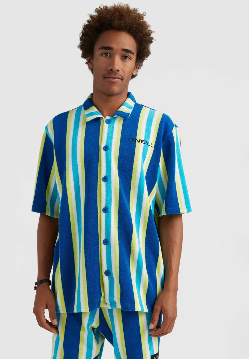 O'Neill BRIGHTS TERRY Overhemd blue towel stripe/blauw Zalando.nl
