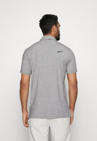 Nike Golf M NK DF TOUR POLO HEATHER - Piké - black/white