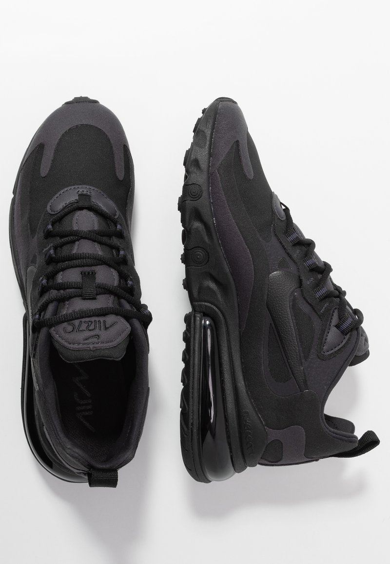 Nike Sportswear Air Max 270 React Trainers Black Oil Grey White Black Zalando Co Uk