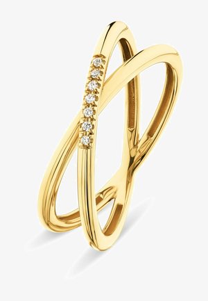 CHRIST Bague - gulguld färgad