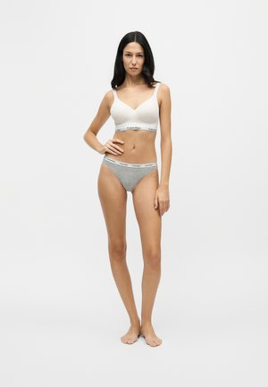 Calvin Klein Underwear, 5 PACK LOW RISE BIKINI BRIEFS - ICON LOGO - Slip - chesapeake bay/blue cloud/grey heat