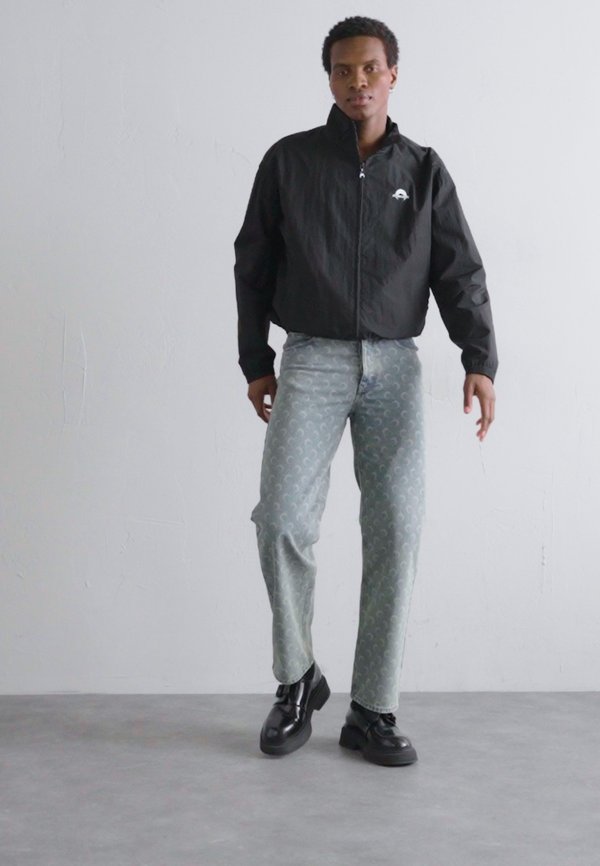 MOON LASER LOOSE - Straight leg jeans - light beige3