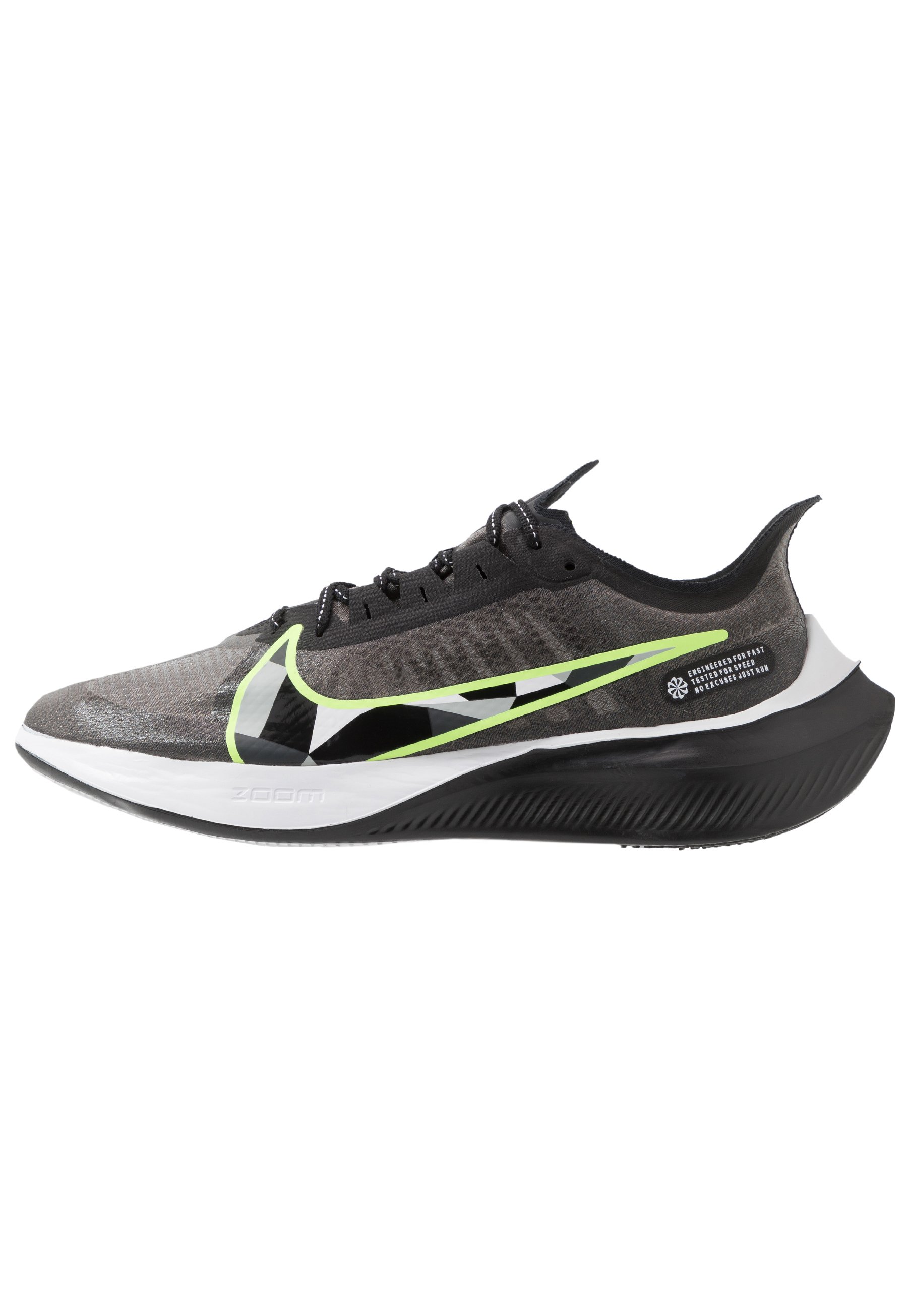 nike zoom gravity black ghost green