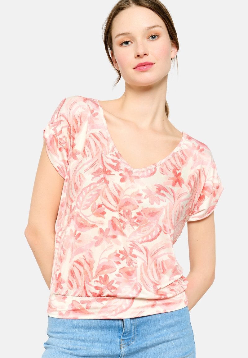 LolaLiza WITH LEAF - Marškinėliai su spaudiniu - nude pink
