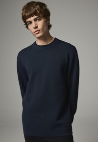 Next REGULAR FIT  - Strickpullover - navy blue