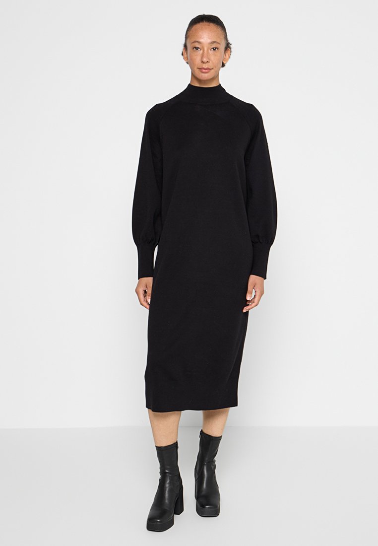 Barbour International Gebreide jurk zwart Barbour International Gebreide jurk zwart