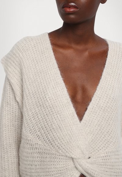 Iro FERISSE - Stickad tröja - beige