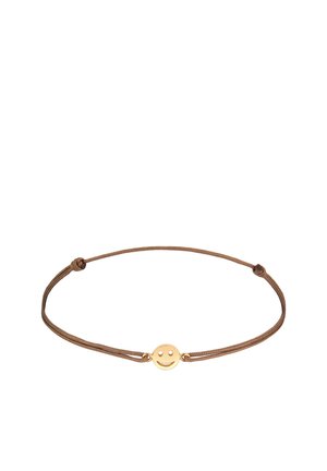 SMILEY - Armband - braun