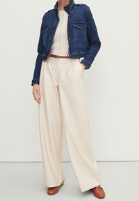 comma Jeansjacka - rinsed denim