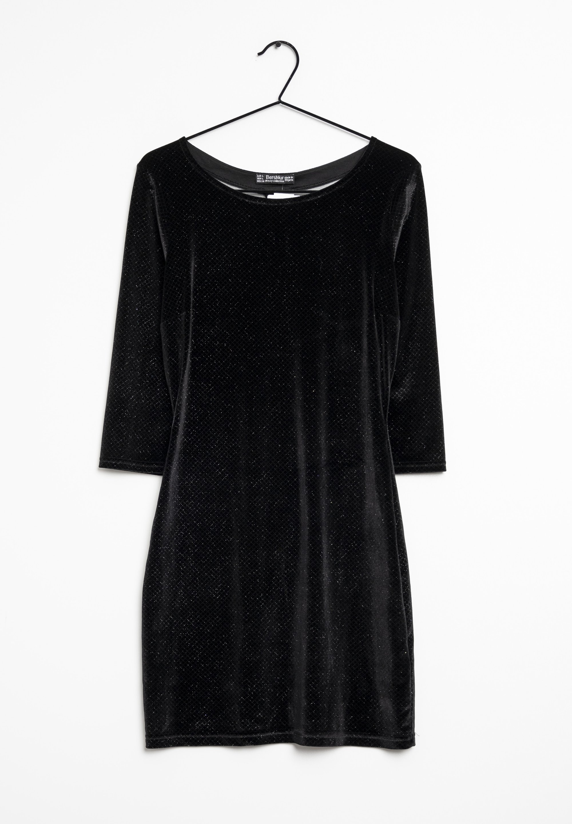 Bershka Robe de soirée black/noir (Seconde main) ZALANDO