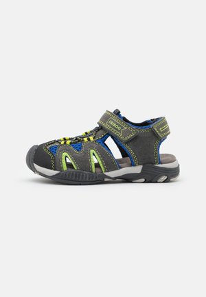 LEATHER - Vaellussandaalit - dark grey
