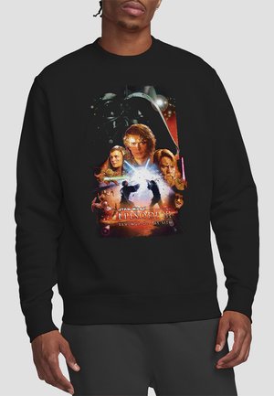 STAR WARS EPISODE 3 RETRO CLASSIC POSTER - Sweatshirt - black