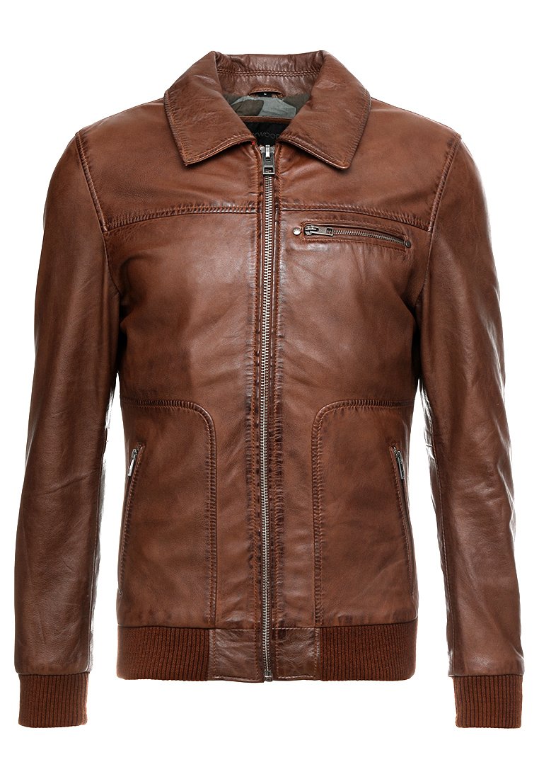 Oakwood BILLY Skinnjakke brown Zalando.no Oakwood BILLY Skinnjakke brown Zalando.no