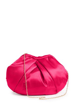 SATIN CLUTCH BAG - Psanko - pink