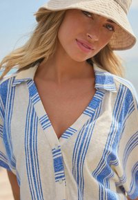 Next SUMMER   - REGULAR FIT - Combinaison - blue ecru stripe