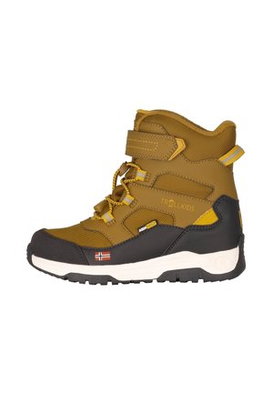 TROLLKIDS, KIDS LOFOTEN WINTER BOOTS PRO UNISEX - Winter boots - bronze/black
